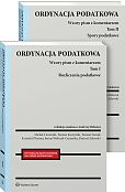 PAKIET: Ordynacja podatkowa. Tom I Rozliczenia podatkowe + Tom II Spory podatkowe. Wzory pism z komentarzem PAKIET: Ordynacja podatkowa. Tom I Rozliczenia podatkowe + Tom II Spory podatkowe. Wzory pism z komentarzem